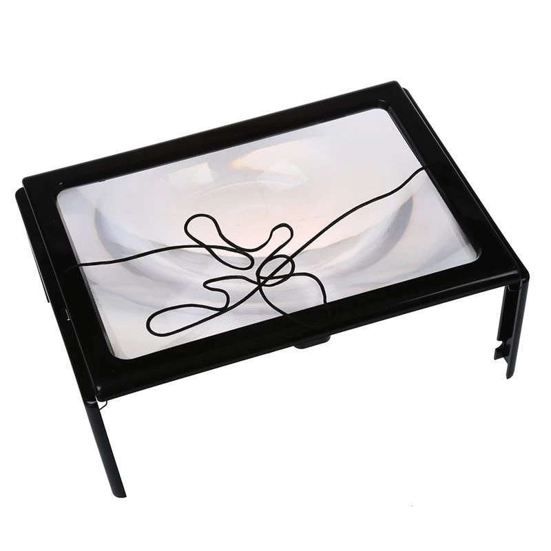 Magnifying Foldable A4 LED Lens 04