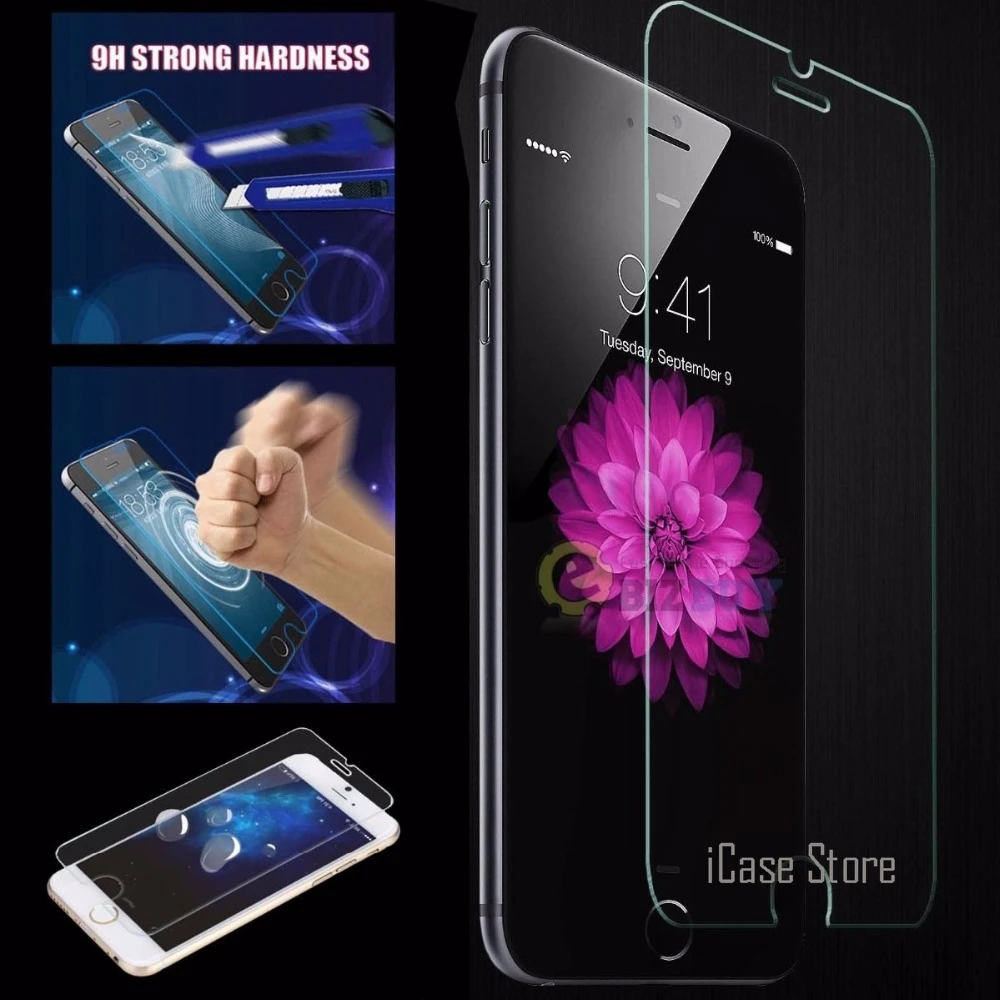 9 H взрывозащищенное Премиум Закаленное стекло для iPhone 4 4S 5 SE 5s 5C 6 S Plus 6splus 7