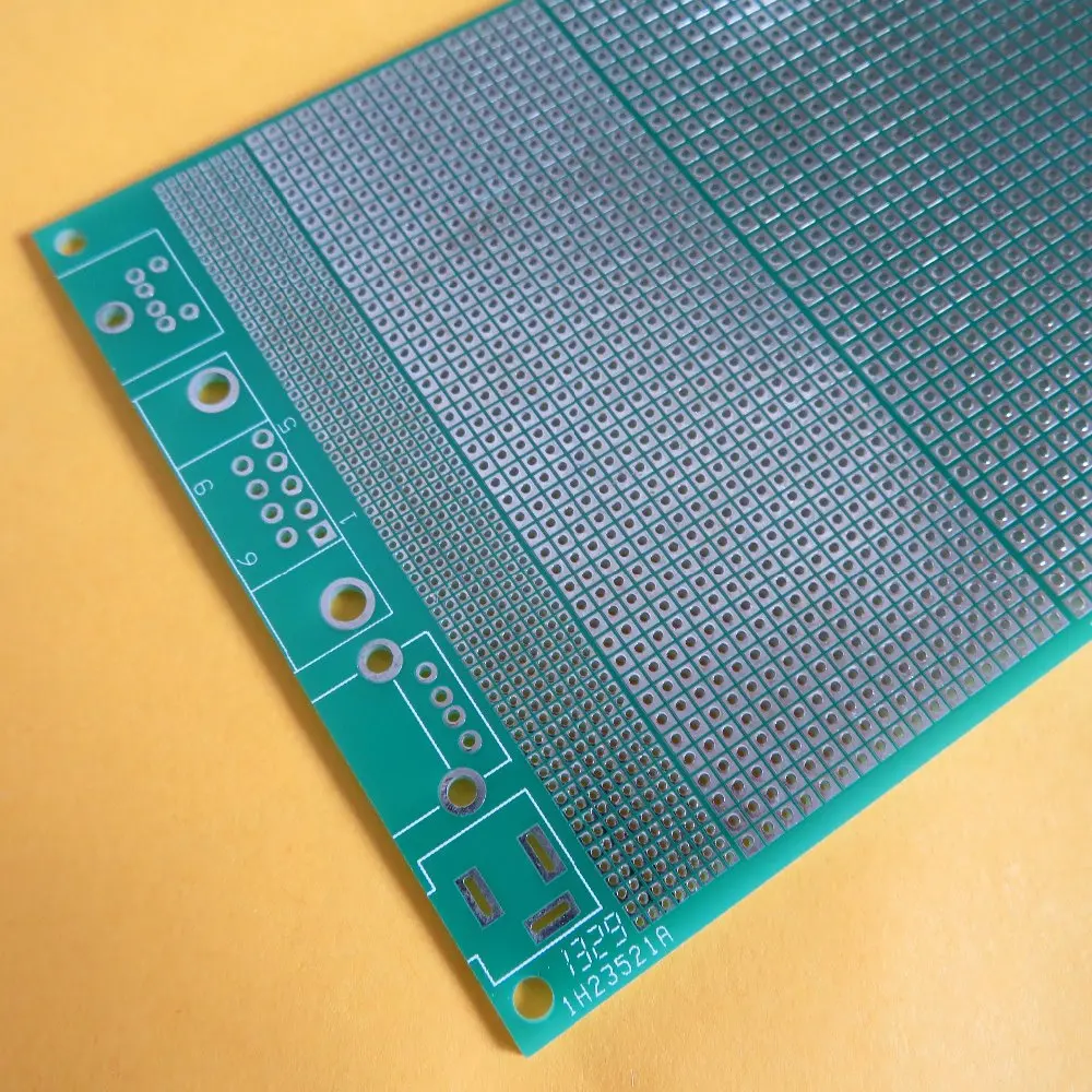 

9x15cm DIY FR4 Pitch 1.27mm 2.0mm 2.54mm Adapter Stripboard DIP SMD USB DB9 breadboard fiberglass circuit Board protype square