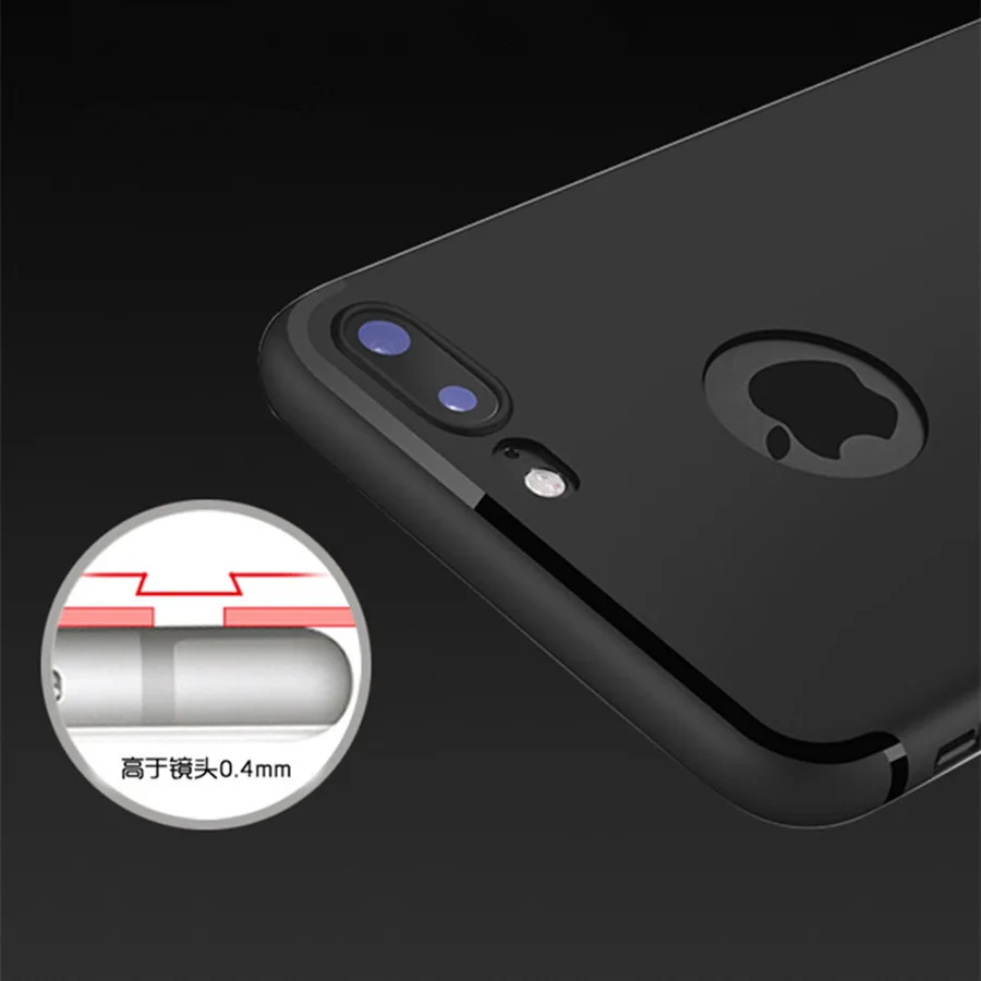 Роскошные матовые Мягкие силиконовые чехлы для задней панели iPhone X чехол 6 6s Plus 5