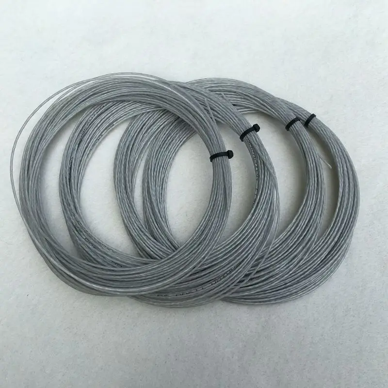 1 pc high quality Grey color tennis string 1.3mm 12M tennis rackets
