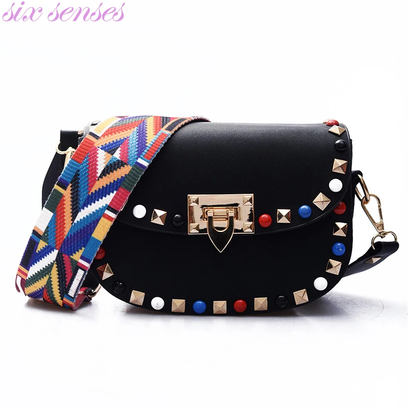 

Six senses New Women PU Leather handbag Crossbody bag fashion Messenger bag Small Shoulder Bags casual clutch bolsas XD3941