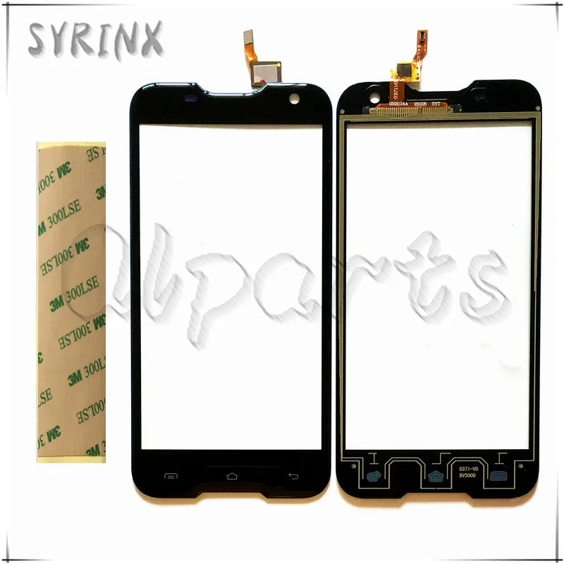 

Syrinx + Tape Mobile Phone Front Glass Lens Touchscreen For Blackview Bv5000 Touch Screen Digitizer Panel Replacement Touchpad