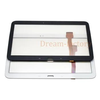 

50PCS DHL Touch Screen Digitizer Glass Lens with Adhesive Tape for Samsung Galaxy Tab 3 10.1 P5200 P5210