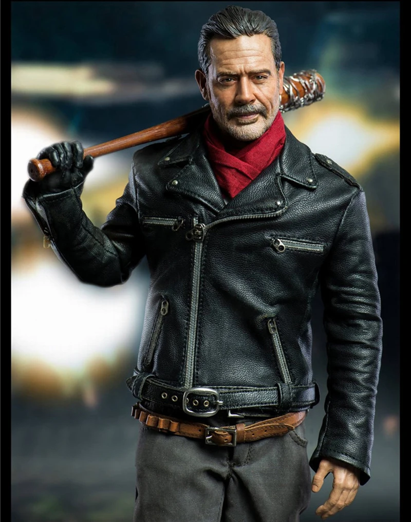 Полный набор 1/6 масштаб полный набор ходячих мертвецов Negan кукла высотой 30,5 см с набором аксессуаров для оружия