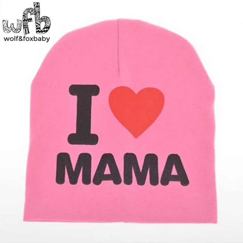 Хлопковая шапка с буквенным принтом 19 х20 см|hat baby|baby hatkid autumn winter |