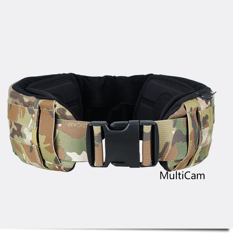 

TMC Low Profile BL Belt Wargame Padded Molle Waist Belt Waistband Multicam Foliage Green Black TMC2493