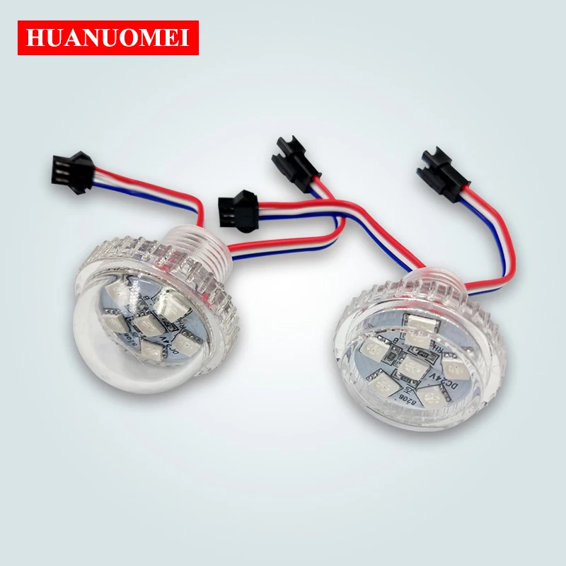 DC12V/DC24V 30 мм 6 светодиодов UCS1903 rgb pixel led mode light полноцветный шт. 5050 SMD RGB LED цифровой