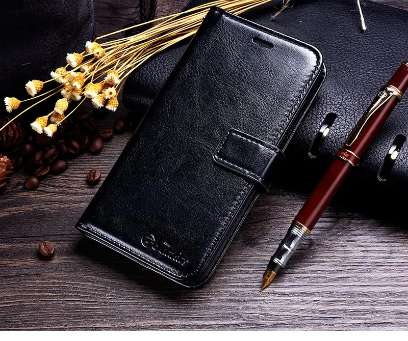 Tomkas Luxury Leather Xiaomi Redmi 4X Case Wallet PU With Holder Stand Business Flip Luxury Case For Xiaomi Redmi 4X Cover Coque (9)