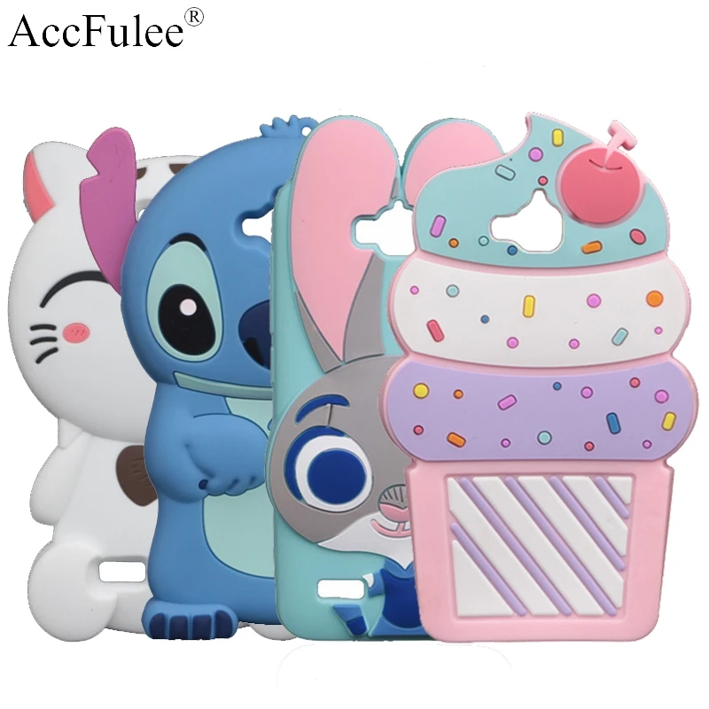 

3D Cartoon Stitch Case For Huawei Y6 Pro/ENJOY 5/HOLLY 2 PLUS Cover Rabbit Sulley Tiger Horse Bottle Pig Soft Phone Bags