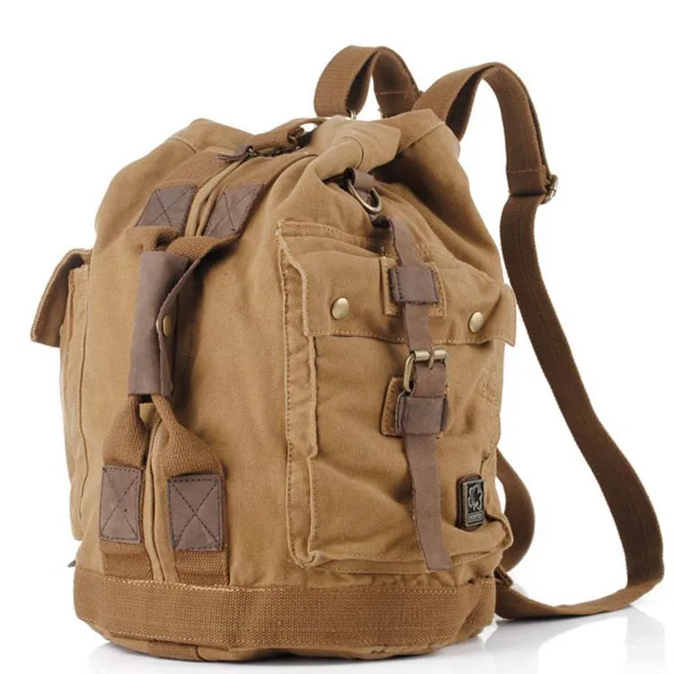 عالية الجودة الرجال على ظهره سستة الصلبة الرجال السفر BagsBackpacks حقيبة قماش قنب mochila الغمد بولسا الحقائب المدرسية