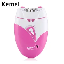 Kemei KM - 189A Electric Epilator Hair Removal Machine Rechargeable Shaver Electric Epilator Shaving Women Depilador