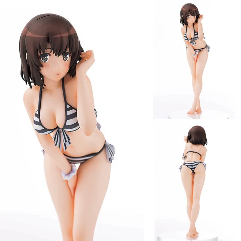 Аниме Saenai Heroine No Sodate-kata Katou Megumi сексуальная девушка в бикини ПВХ фигурка модель