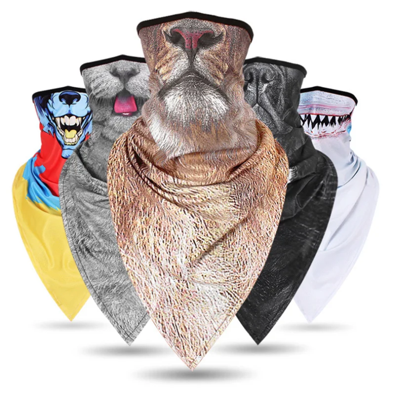 

2018 Balaclava Mask Windproof Cotton Full Face Neck Guard Masks Headgear Hat Riding Hiking Outdoor Sports Cycling Masks Deft