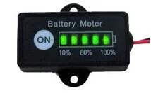 

wholesale 10 pcs 14.4V 14.8V battery fuel gauge indicator monitor tester for 14.4V 14.8V 4 cells Li-ion Lithium-ion Lipo battery
