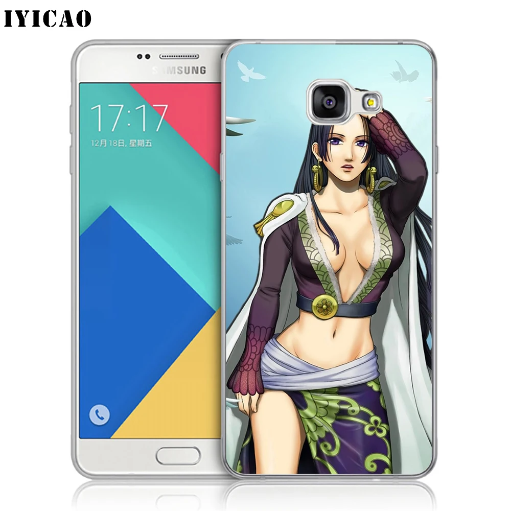 IYICAO Nami Boa Hancock Мягкий силиконовый чехол для телефона Samsung A10 A30 A40 A50 A70 M10 M20 M30 TPU