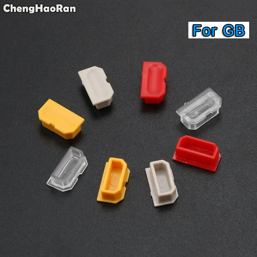 

ChengHaoRan 1 Piece Multicolor Dust Cover For Game Boy GB game Console Shell Dust Plug Plastic Button For DMG 001