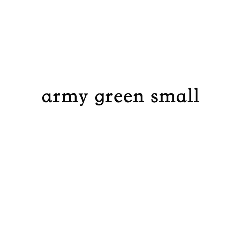 Украшения для обуви - Цвет: army green small