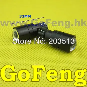 

100pcs/lot 12V car led 194 W5W T10 3W with lens projector high power Side Width Lamp Light Bulb white HK POST FREE SHIPPING
