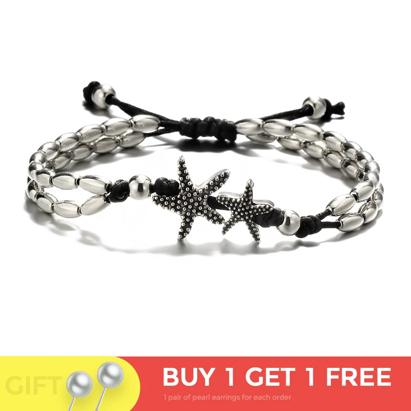 

Vintage Bracelet Foot Jewelry Retro Anklet For Women Girls Ankle Leg Chain Charm Starfish Beads Bracelet Fashion Beach Jewelry