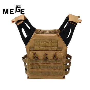

MEGE Men's Tactical Military Hunting Airsoft Paintball Vest Outdoor Field Multifunctional Protection Lightweight Army Equipment