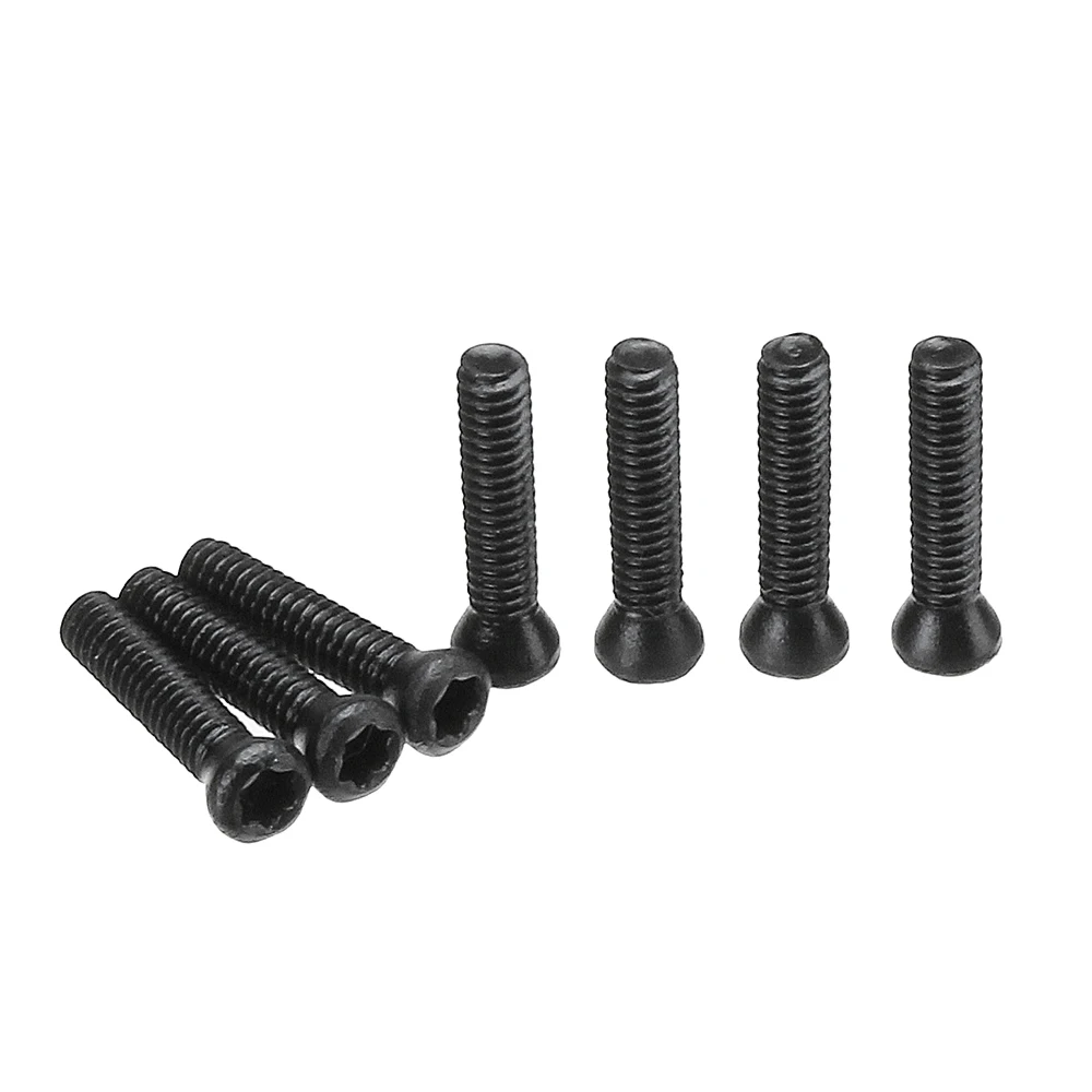 

50Pcs Machine Screw M2 * 4/5/6/8/10mm Insert Torx Flat Head Screw Carbon Steel for Replaces Carbide Inserts CNC Lathe Tool