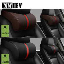 Nwiev 1X подушка на шею для автомобиля три основных цвета подголовник для Fiat 500 Citroen C4 Renault Duster Megane Logan Captur Alfa Romeo 159