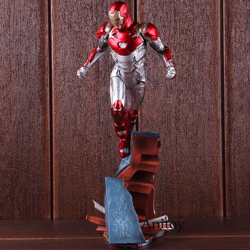 Tony Marvel Человек-паук Выпускной Железный человек фигурка Марка XLVII Железный человек MK47 1/10 Масштаб ПВХ фигурка Коллекционная модель игрушки