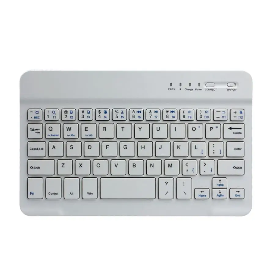 Universal Ultra Slim White Logitech Wireless Keyboard Game Keyboard For 