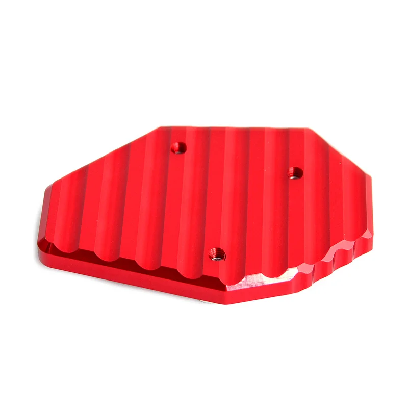 Parking Kickstand Pad Enlarge Extension Pedal Sidestand Plate Holder For Yamaha MT-07 14-16 XJ6 /ABS FZ6R 09-15 FZ6-S2 ABS 04-09