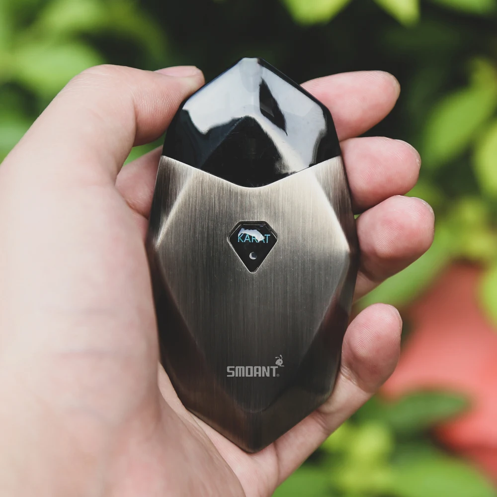 Новейший набор Smoant Karat 370mAh Pod Vape Starter Kit с 2 мл Quarzt coil cartridge vs S8 minifit suorin drop pod