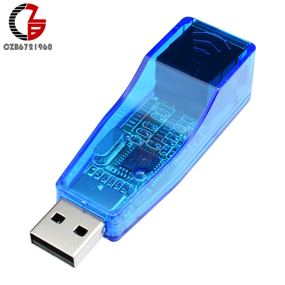 USB Ethernet адаптер USB 2,0 для RJ45 Ethernet Сетевая карта LAN адаптер USB Ethernet разъем RD9700 для Windows 7/8/10/XP