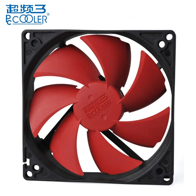 PCCOOLER F85 80 мм Ультра тихий охлаждающий вентилятор для компьютера корпус кулер