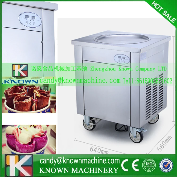 

Refrigerant R410A Thailand Fried Ice Cream Machine 110v (free ship by sea)