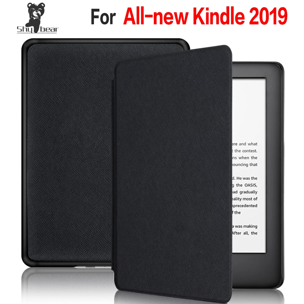 Ультра тонкий чехол для всех-new kindle touch 10th kindle 6" читалка для нового kindle 6 умный чехол+ Бесплатный подарок
