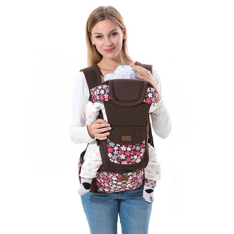 Newborn Ergonomic Baby Carrier Breathable Adjustable Wrap Baby Ring