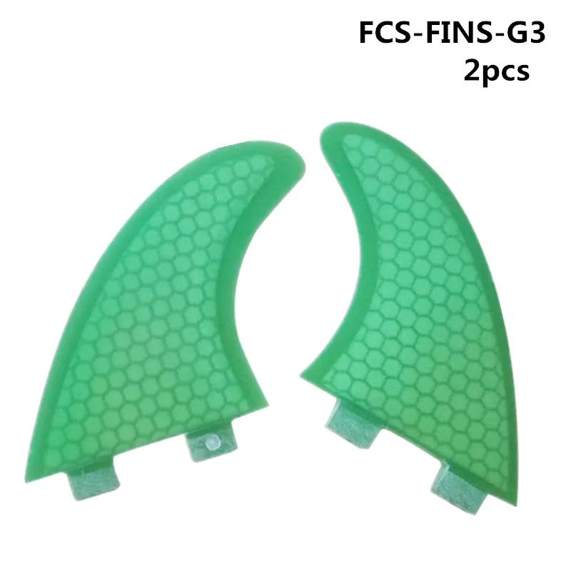 

Surf Fins green G3 Fin Honeycomb Fiber FCS Fins Surfboard Fin 2pcs per set