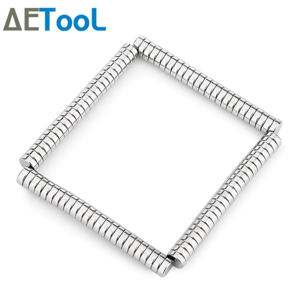 AETool 10/20/50 шт N50 10 мм x 1 мм сильные круглые магниты диаметром 10x1 мм неодимовые магниты NdFeB(неодим-железо-бор редкоземельный магнит 10*1 мм магнит