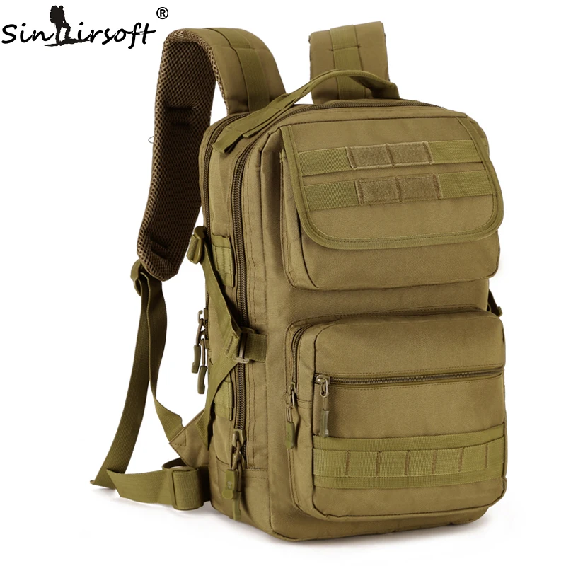 Новинка года sinairsoft мужской рюкзак военный рюкзак Школьный Сумка Mochila сумки 25L нейлон камуфляж студент рюкзак