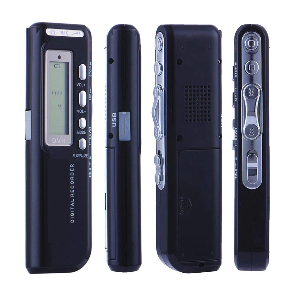 

006 Portable Recorder MP3 Player Voice Activated 8GB USB Flash Driver Digital Voice Recorder Dictaphone