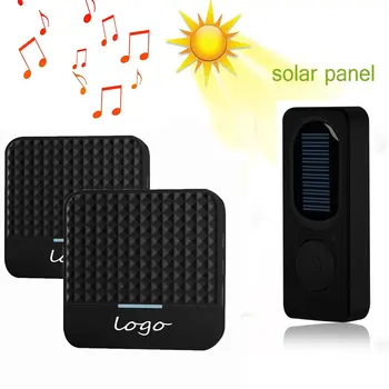 

Solar Powered Wireless Doorbell 300M Range 52 Chimes Home Door Bell Safety Alert System with Night Light Waterproof Drop Ship