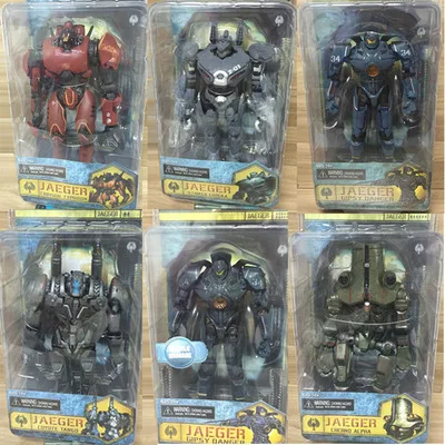 

NECA Pacific Rim Action Figure Crimson Typhoon Gipsy Danger Coyote Tango Cherno Alpha Striker Eureka Jaegers Robot Model 6" 15cm