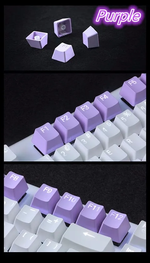 MP 12 Keycap PBT, улыбчивый ангелочек R4 высоко F1 к F12 двойной выстрел подсветкой Cherry MX Переключатель личности Функция Keycap