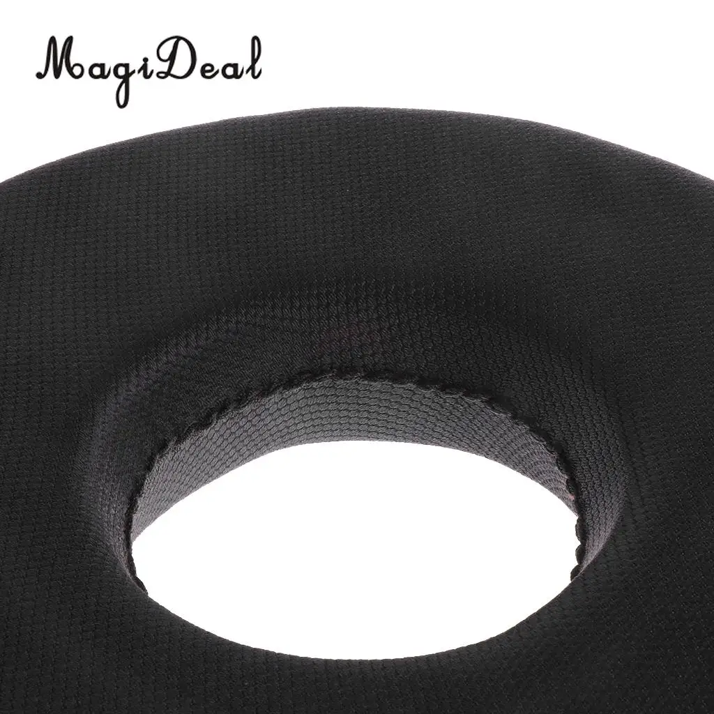 MagiDeal Foam Cushion Wheelchair Seat Bedsore Hemorrhoids Pillow Round 30x11cm Gray