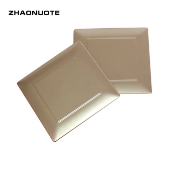 

2pcs Waterproof Blank Panel Home Wall Switch Socket Golden Flame Retardant Cover