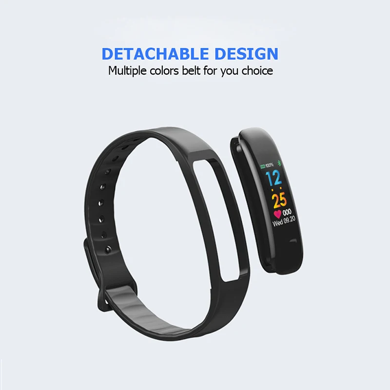 Фитнес браслет ADORARE смарт пульсометр трекер активности часы cicret smartband спортивные