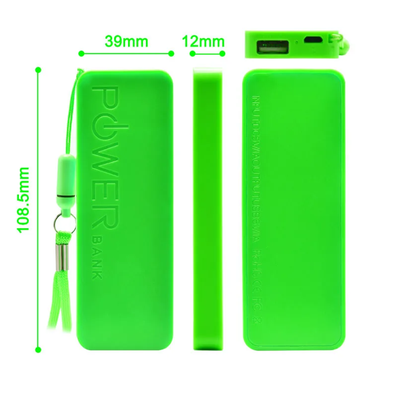 New Portable Practical Ultra-thin 4000mAh Power Bank Mobile USB Power Bank General Charger External Backup Battery Pack