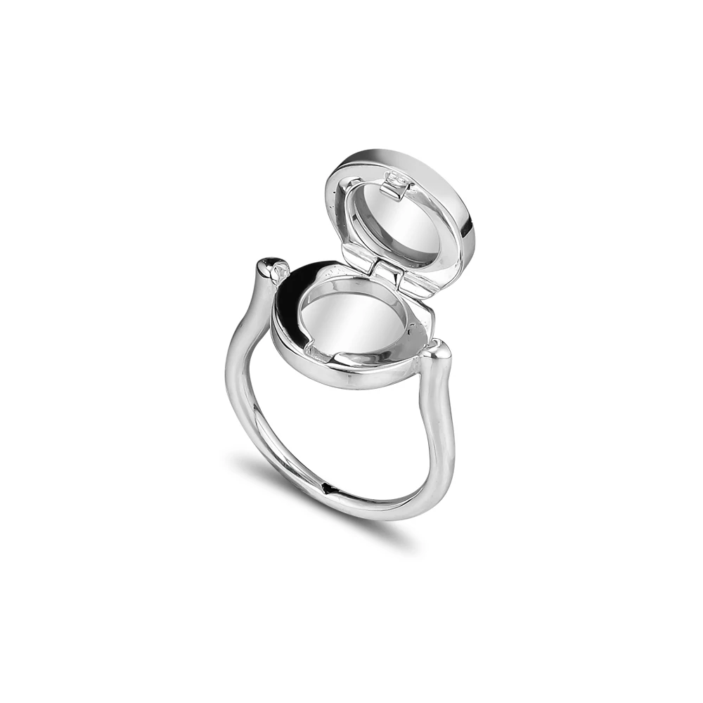 Signature Floating Locket Rings 100 925 Sterling Silver Jewelry Free