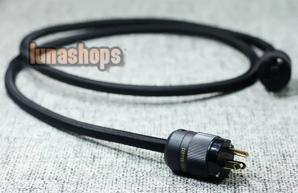 

LN002704 1m Copper Colour CC Beryllium(Be) Power Cable 5.5 Square 5NOFC +TEFLON