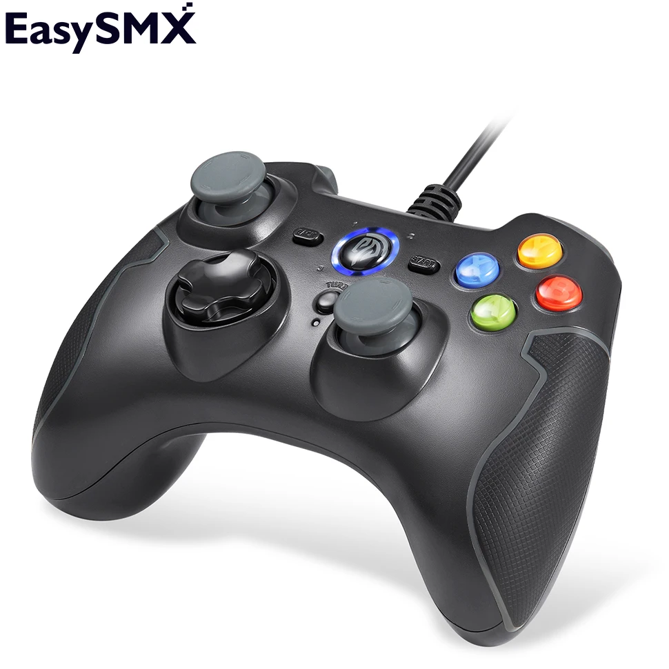 

EasySMX Gamepad ESM-9100 Wired USB Game ControllerJoystick with Dual-Vibration Gamepad for PC Laptop PS3 Android TV Box Phone